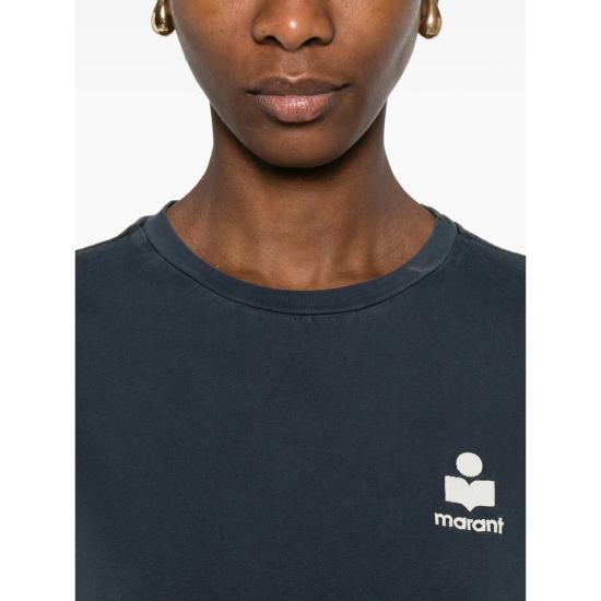 26SS 이자벨마랑에뚜왈 반팔 티셔츠 A1N98E TS0070FA MIEC BLUE - ISABEL MARANT ETOILE