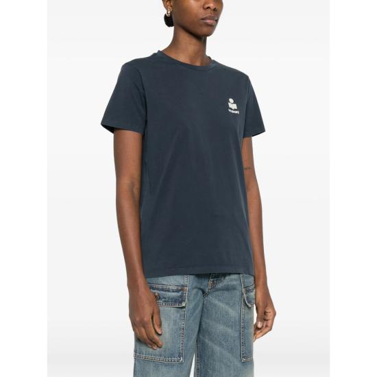 26SS 이자벨마랑에뚜왈 반팔 티셔츠 A1N98E TS0070FA MIEC BLUE - ISABEL MARANT ETOILE