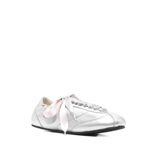 26SS 레페토 테니스 실크 스니커즈 V4230VEMD TEN SILK 020 SILVER - REPETTO