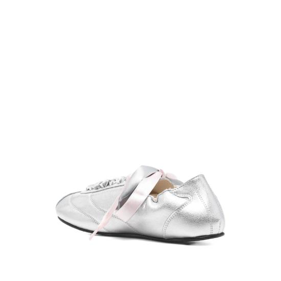 26SS 레페토 테니스 실크 스니커즈 V4230VEMD TEN SILK 020 SILVER - REPETTO