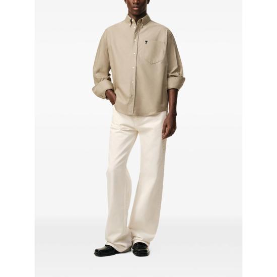 26SS 아미 셔츠 HSH822 CO0210 A036 NEUTRALS - AMI