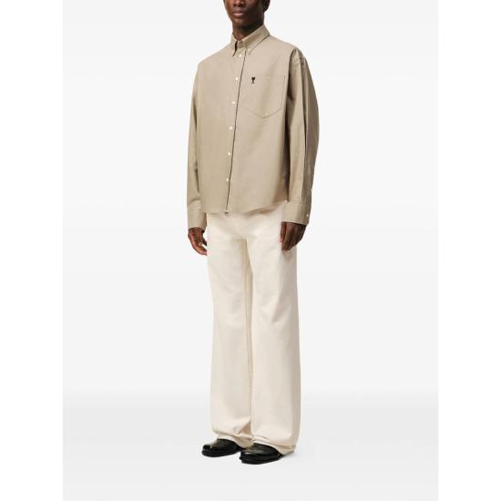 26SS 아미 셔츠 HSH822 CO0210 A036 NEUTRALS - AMI