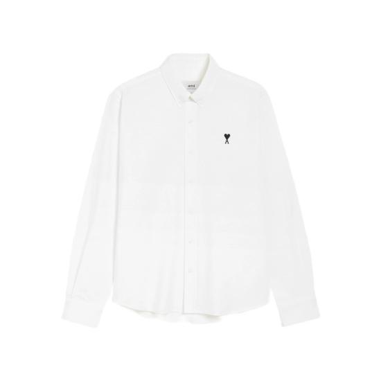 26SS 아미 긴팔 셔츠 HSH763 CO0031 168 WHITE