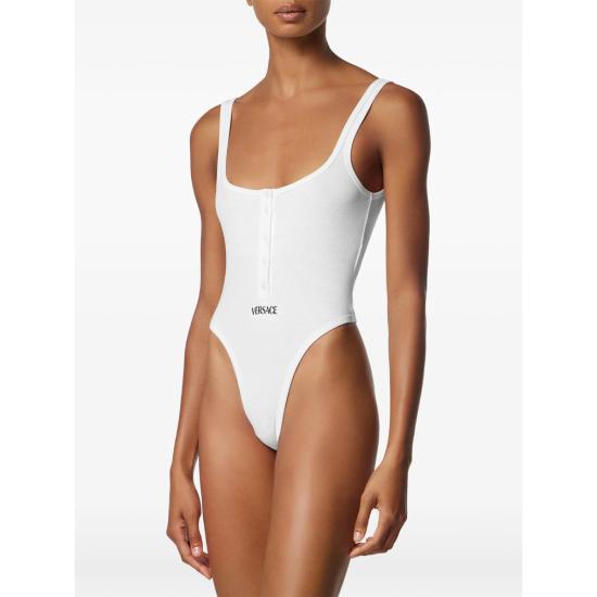 26SS 베르사체 민소매 티셔츠 1A09551 1019688 1W010 WHITE - VERSACE