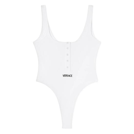 26SS 베르사체 민소매 티셔츠 1A09551 1019688 1W010 WHITE - VERSACE