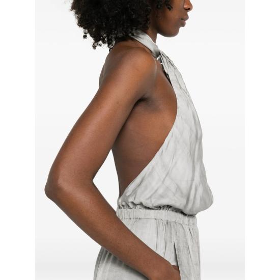 26SS 안다마네 점프수트 T190194A TNV135 OYSTE GREY - ANDAMANE