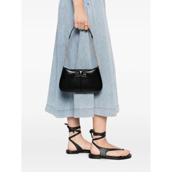 26SS 엘리자베타프랜치 숄더백 BS93A61E2 110 BLACK - ELISABETTA FRANCHI