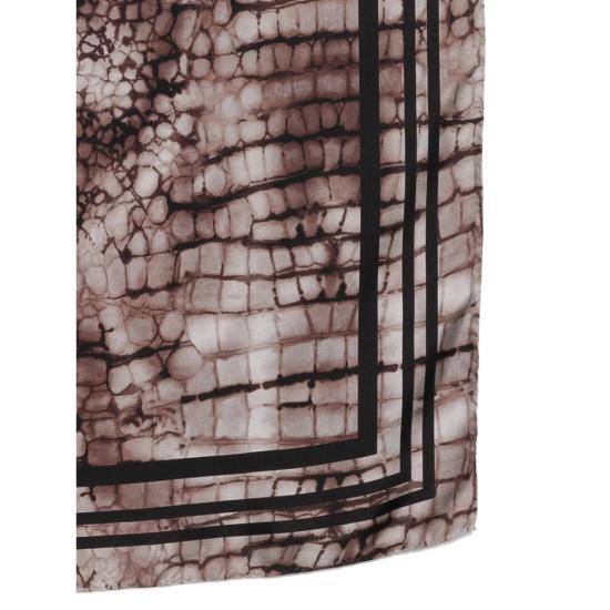 26SS 엘리자베타프랜치 머플러/스카프 FO24L61E2 644 BROWN BLACK - ELISABETTA FRANCHI