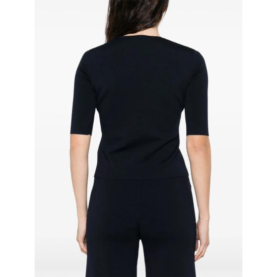 26SS 막스마라 반팔 티셔츠 MXPAUSTERO 033 004 BLUE - MAX MARA