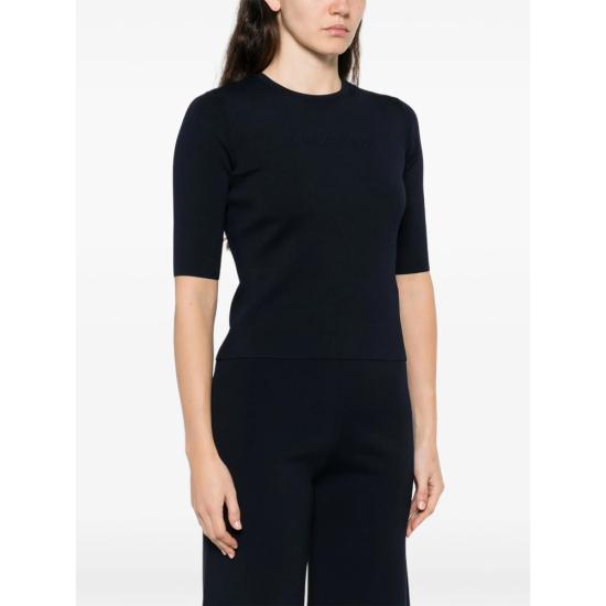 26SS 막스마라 반팔 티셔츠 MXPAUSTERO 033 004 BLUE - MAX MARA