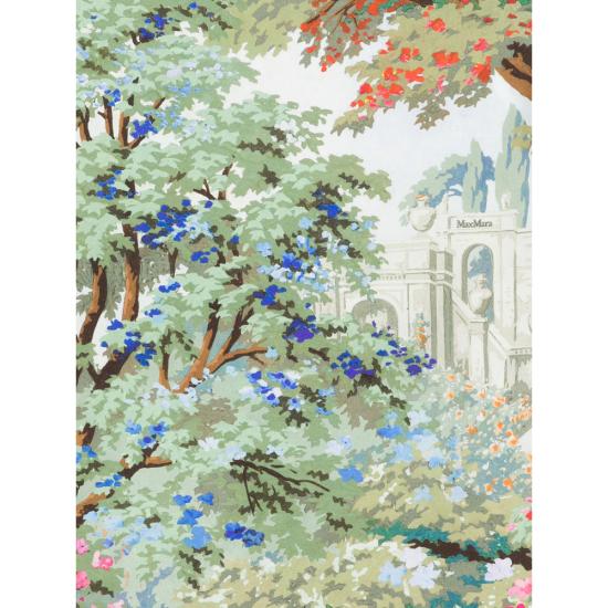 26SS 막스마라 머플러/스카프 MXAPAPPA 268 001 GREEN RED - MAX MARA