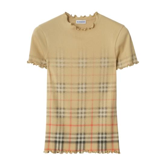 26SS 버버리 반팔 티셔츠 8119042 LETTY DEG B9368 NEUTRALS BLACK