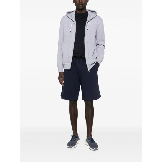 26SS 브루넬로 쿠치넬리 숏팬츠 MW8633242G C6134 BLUE - BRUNELLO CUCINELLI