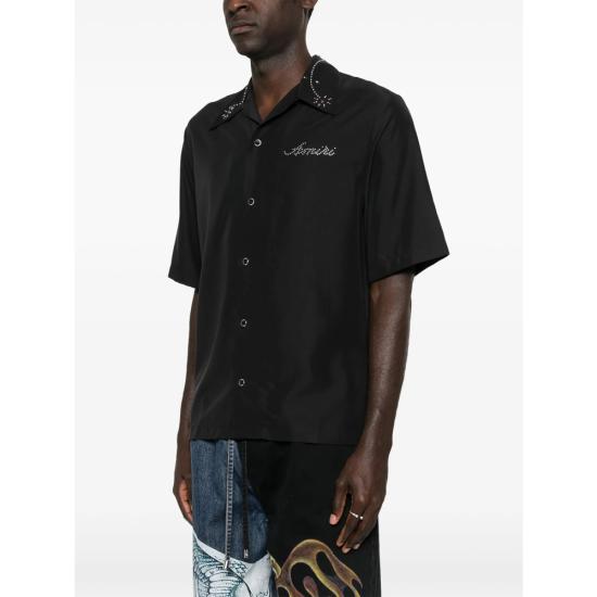 26SS 아미리 반팔 셔츠 AMTOSH1013 BLACK - AMIRI