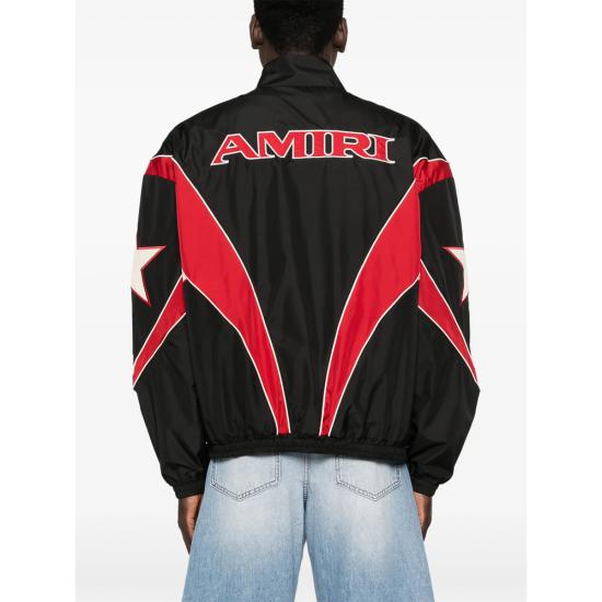 26SS 아미리 자켓 AMOUJA1002 BLACK BLACK RED - AMIRI