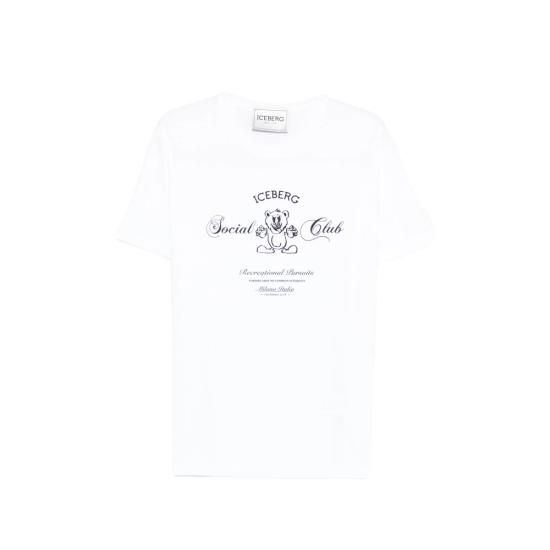 26SS 아이스 비 아이스버그 반팔 티셔츠 F047 6306 1101 WHITE