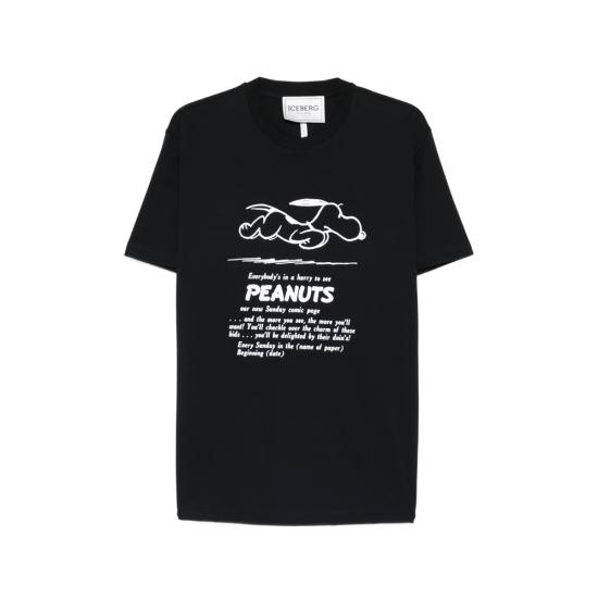 26SS 아이스 비 아이스버그 반팔 티셔츠 F044 6325 9000 BLACK WHITE