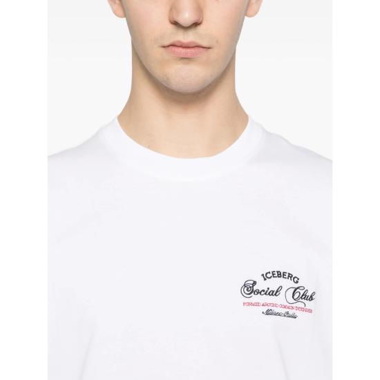 26SS 아이스 비 아이스버그 반팔 티셔츠 F020 6325 1101 WHITE - ICE B ICEBERG