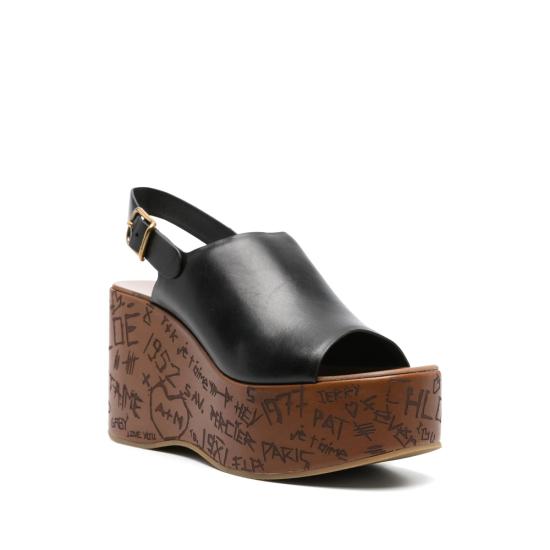 26SS 끌로에 샌들 C25U10GLU 001 BLACK - CHLOE