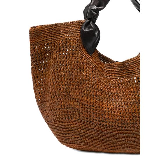 26SS 헤레우 토트백 FOLRAWBS26 FONOL L TANEB BROWN BLACK - HEREU