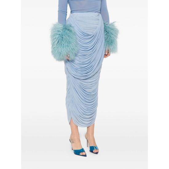 26SS 마그다뷰트림 롱 스커트 SPODNICA 09 LIBLU BLUE - MAGDA BUTRYM