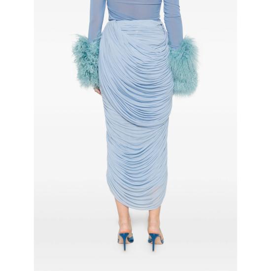 26SS 마그다뷰트림 롱 스커트 SPODNICA 09 LIBLU BLUE - MAGDA BUTRYM