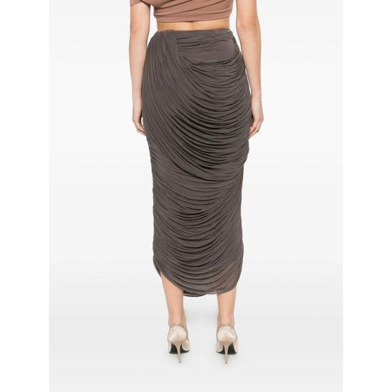 26SS 마그다뷰트림 롱 스커트 SPODNICA 09 BROWN - MAGDA BUTRYM