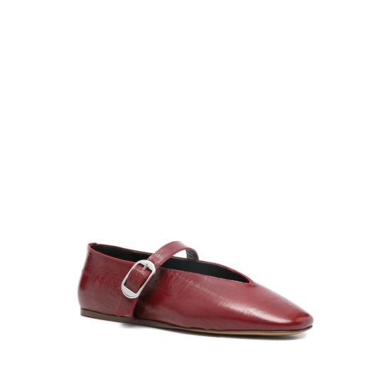 26SS 르 몽드 베릴 플랫 슈즈 STE EEL OXB STELLA OXBLO RED - LE MONDE BERYL