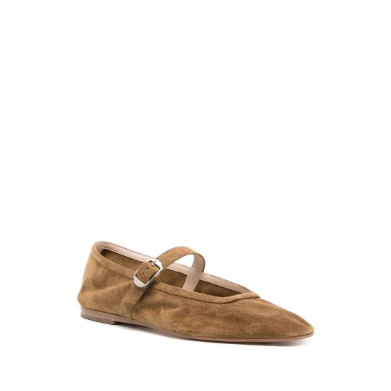 26SS 르 몽드 베릴 플랫 슈즈 BMJ SUE TAU MARY TAUPE BROWN - LE MONDE BERYL