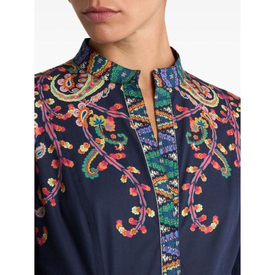 26SS 에트로 롱 원피스 99SP5H8 WRHA0015 X0883 BLUE - ETRO