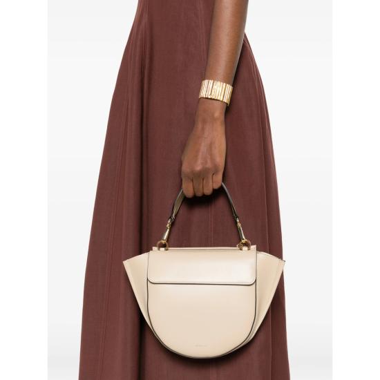 26SS 반들러 숄더백 HORTENSIA BAG SMALL LINEN NEUTRALS - WANDLER