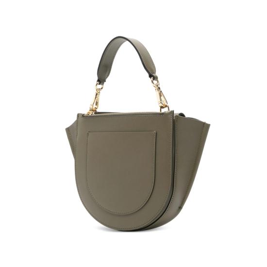 26SS 반들러 토트백 HORTENSIA BAG MINI DPOLI GREEN - WANDLER
