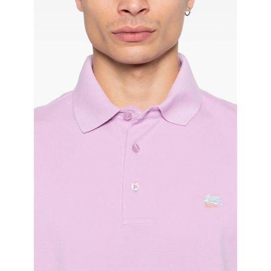 26SS 에트로 폴로 티셔츠 AU135 MRMD0005 F0463 PINK - ETRO