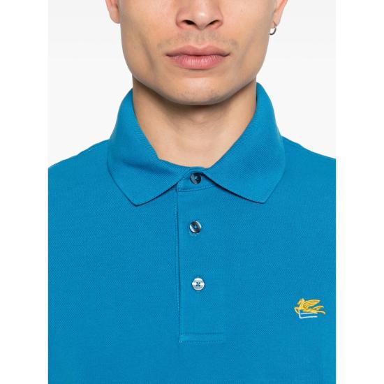26SS 에트로 폴로 티셔츠 AU135 MRMD0005 B0959 BLUE - ETRO