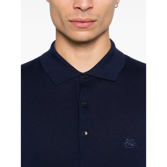 26SS 에트로 폴로 티셔츠 AQ408 MRKF0004 B0065 BLUE - ETRO