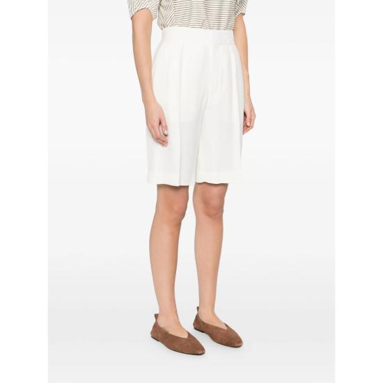 26SS 빅토리아 베컴 숏팬츠 1126WSR006920C IVORY WHITE - VICTORIA BECKHAM