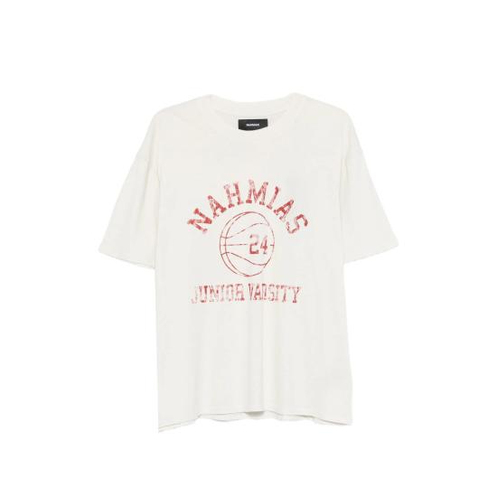 26SS 나미아스 반팔 티셔츠 Y5 T23N4 106 NEUTRALS RED