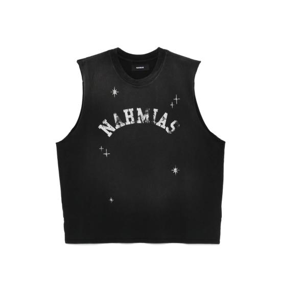 26SS 나미아스 민소매 티셔츠 Y10 T43G1 007 BLACK