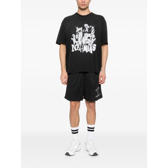 26SS 나미아스 반팔 티셔츠 Y10 T23N3 007 BLACK WHITE - NAHMIAS