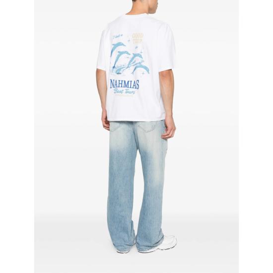 26SS 나미아스 반팔 티셔츠 Y10 T23N2 100 WHITE - NAHMIAS