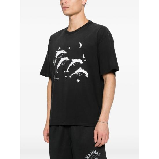 26SS 나미아스 반팔 티셔츠 Y10 T23N10 007 BLACK - NAHMIAS