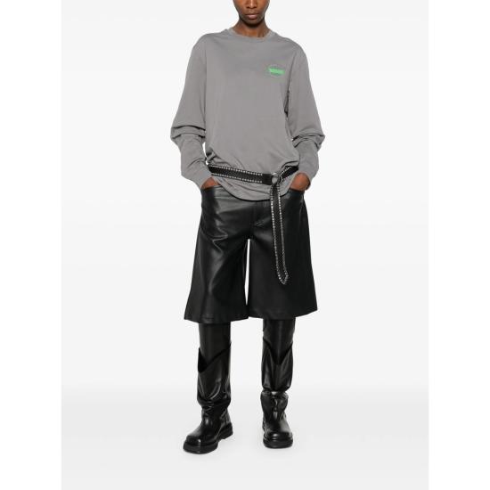 25FW Boiler Room 긴팔 티셔츠 AW25LS08 MAGNE GREY - BOILER ROOM