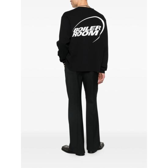 25FW Boiler Room 스웨터 AW25LS01 BLACK - OTHER BRANDS