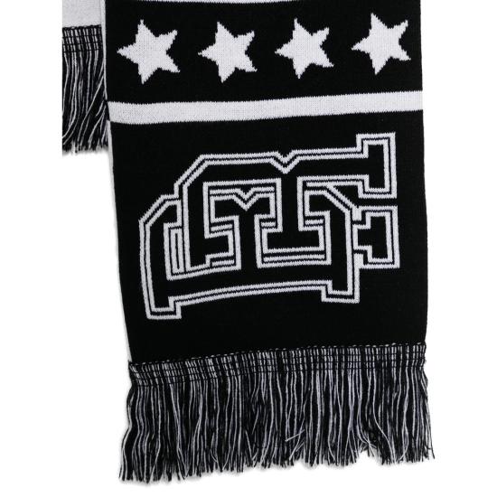 25FW Boiler Room 머플러/스카프 AW25AC02 BLACK BLACK WHITE - OTHER BRANDS