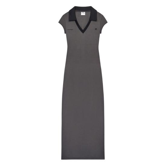 26SS 쿠레쥬 롱 원피스 126JRO807JS 0195 B214 GREY BLACK