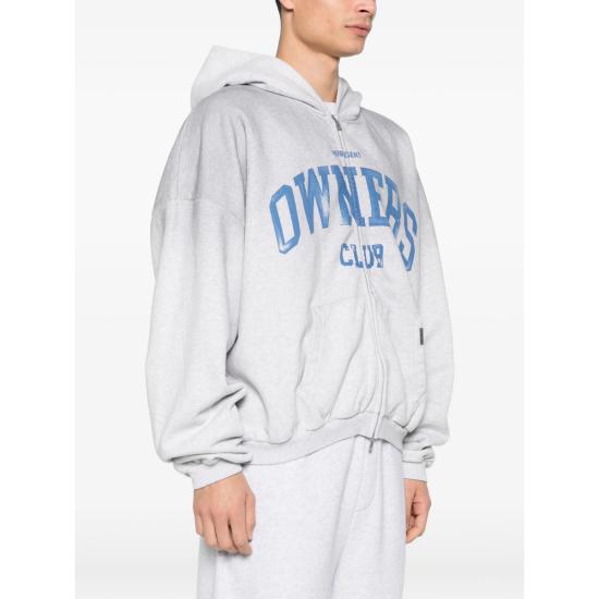 26SS 리프레젠트 후드 티셔츠 OCM100045 50 SPIGR GREY BLUE - REPRESENT