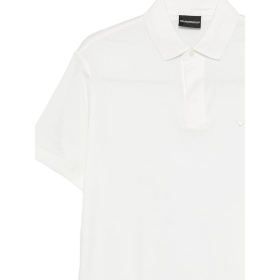 26SS 엠포리오 아르마니 폴로 티셔츠 AF10017 EM004588 U0003 WHITE - EMPORIO ARMANI