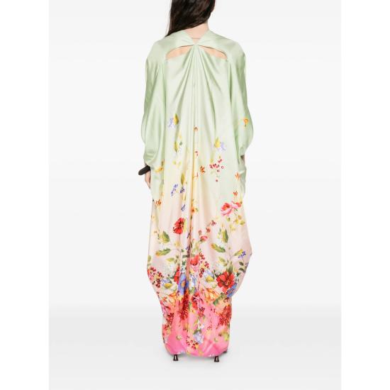 26SS 로베르토 카발리 미디 원피스 WQT182 OZR32 D0509 NEUTRALS GREEN - ROBERTO CAVALLI