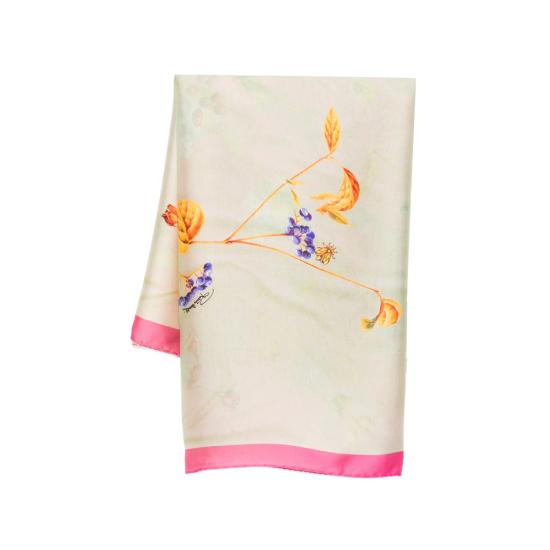 26SS 로베르토 카발리 머플러/스카프 WQI001 HZR32 D0509 PINK NEUTRALS