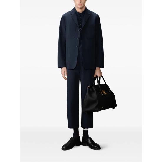 26SS 톰브라운 폴로 티셔츠 MJP234A J0248 415 BLUE - THOM BROWNE